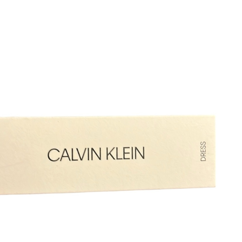 Calvin Klein Lined Peach, Gray, White and Black Midi Dress with Pockets - Picture 11 of 12